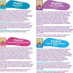 Wellness Appetizing Entrees Seafood Variety Pack Natural Grain-Free Flaked Wet Cat Food, 1.4-oz pouch, case of 8 slide 2 of 9