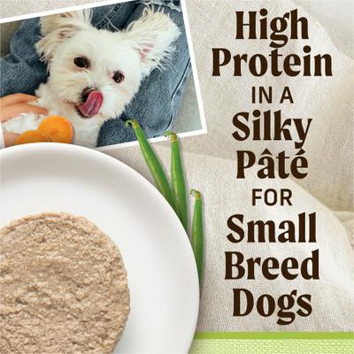 Show full view: Merrick Lil' Plates Petite Pates Premium Grain-Free Lamb Dinner Wet Dog Food, 3-oz can, case of 24 slide 4 of 12