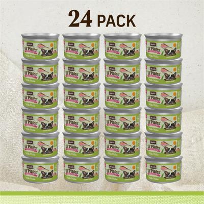 Show full view: Merrick Lil' Plates Petite Pates Premium Grain-Free Lamb Dinner Wet Dog Food, 3-oz can, case of 24 slide 3 of 12