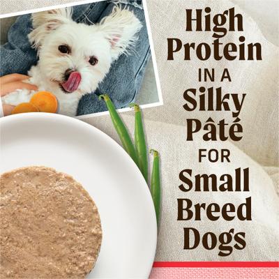 Show full view: Merrick Lil' Plates Petite Pates Premium Grain-Free Beef Dinner Wet Dog Food, 3-oz can, case of 24 slide 4 of 12