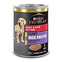 Purina Pro Plan Sport Development Puppy High Protein Beef & Rice Wet Dog Food, 13-oz can, case of 12