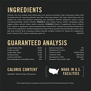Purina Pro Plan High Protein Chicken & Rice Formula Large Breed Dry Puppy Food, 34-lb bag