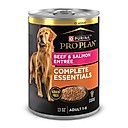 Purina Pro Plan Savor Classic Beef & Salmon Entree Grain-Free Canned Dog Food, 13-oz, case of 12