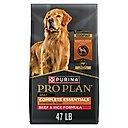 Purina Pro Plan Adult Shredded Blend Beef & Rice Formula Dry Dog Food, 47-lb bag