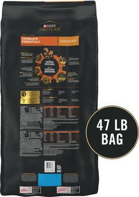 Show full view: Purina Pro Plan Complete Essentials Adult Shredded Blend Chicken & Rice High Protein Formula with Probiotics Dry Dog Food, 47-lb bag slide 3 of 13