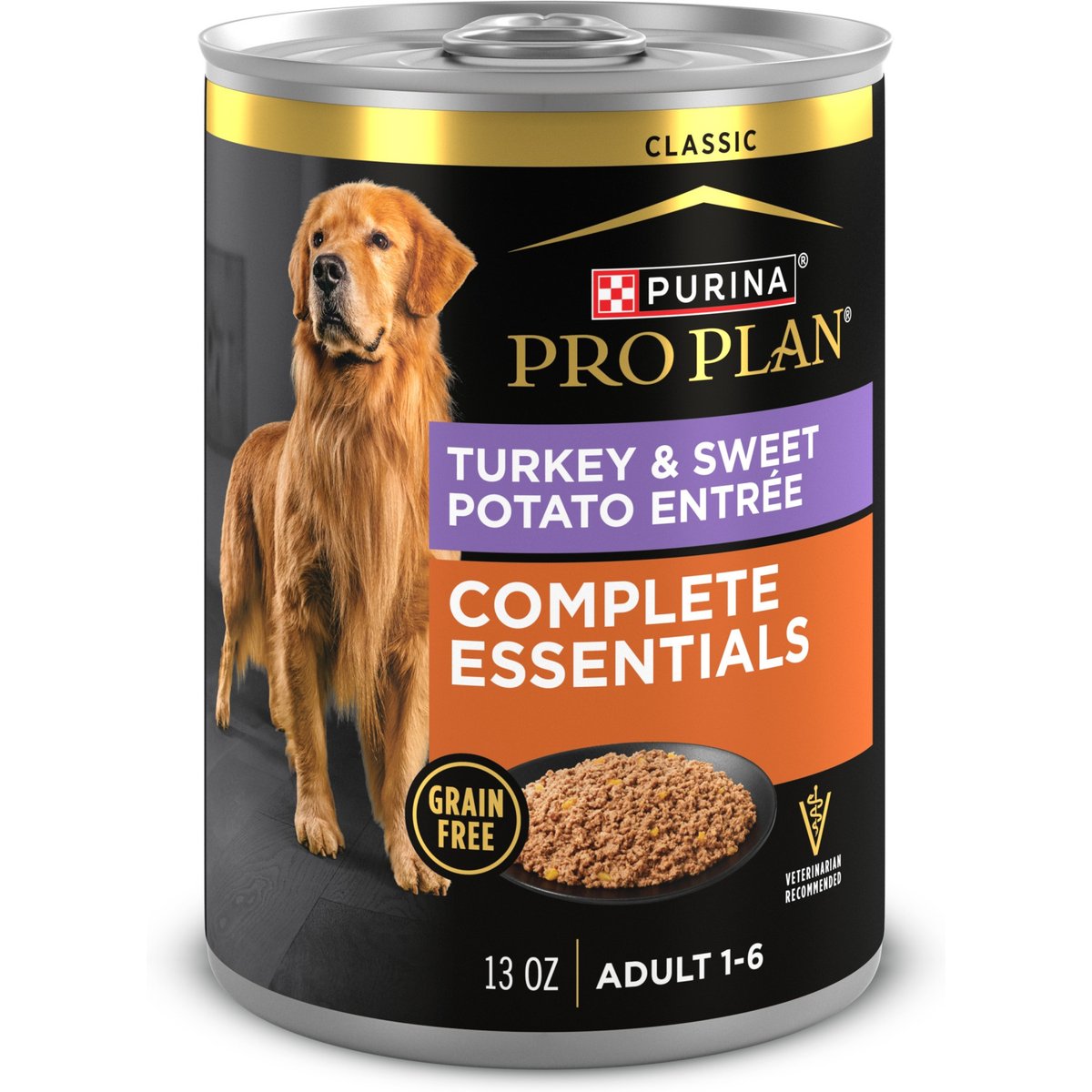 Purina Pro Plan Select Turkey & Sweet Potato Canned Dog Food, 13-oz