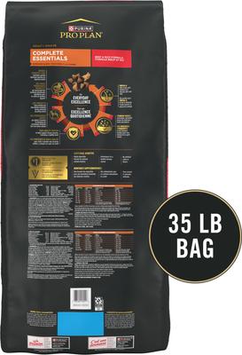 Show full view: Purina Pro Plan Complete Essentials Adult Shredded Blend Beef & Rice High Protein Formula with Probiotics Dry Dog Food, 35-lb bag slide 3 of 13