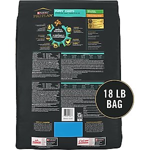 Purina Pro Plan Puppy Small Breed Chicken & Rice Formula Dry Dog Food, 18-lb bag