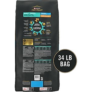 Purina Pro Plan High Protein Chicken & Rice Formula Large Breed Dry Puppy Food, 34-lb bag