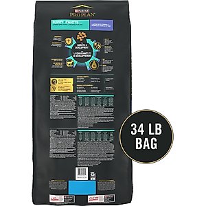 Purina Pro Plan High Protein DHA Lamb & Rice Formula Puppy Food, 34-lb bag