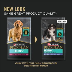 Purina Pro Plan High Protein DHA Lamb & Rice Formula Puppy Food, 34-lb bag