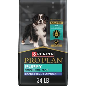 Purina pro plan puppy lamb and rice feeding chart best sale