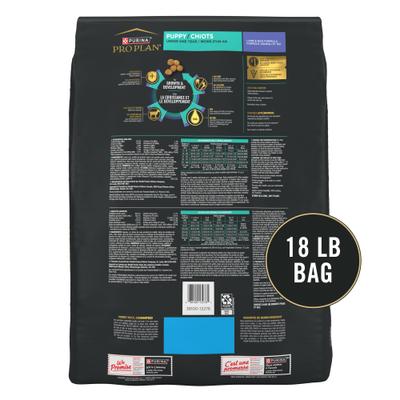 Show full view: Purina Pro Plan High Protein DHA Lamb & Rice Formula Puppy Food, 18-lb bag slide 3 of 12