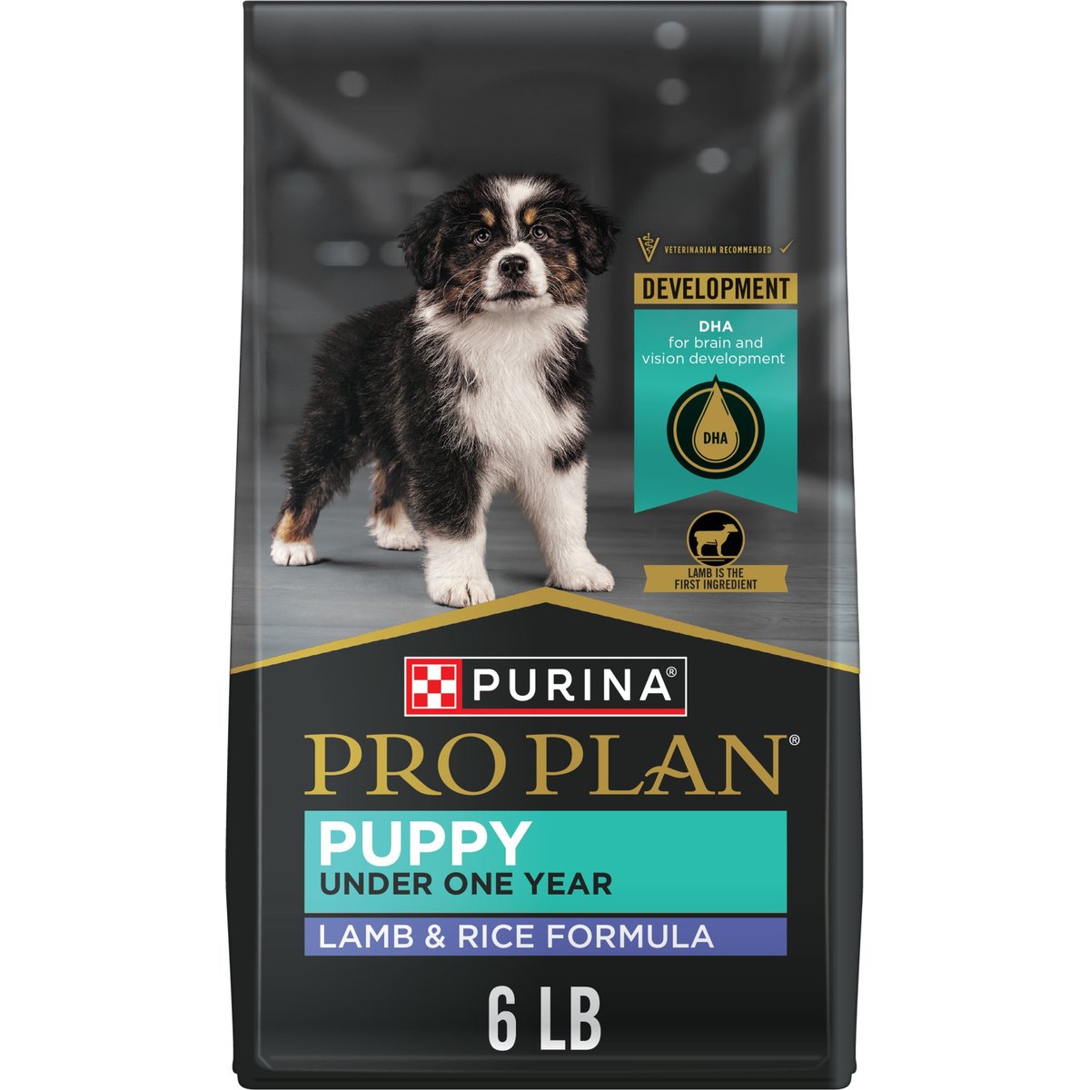 Purina Pro Plan High Protein DHA Lamb & Rice Formula Puppy Food, 6-lb bag