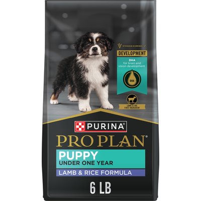 Purina Pro Plan Purina Pro Plan High Protein DHA Lamb & Rice Formula Puppy Food, 6-lb bag