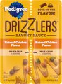 Pedigree Drizzlers Savory Sauce Multipack Natural Chicken Flavor Wet Dog Food, 2.1-oz pouch, case of 22
