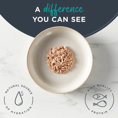 Show full view: Reveal Natural Limited Ingredient Tuna Fillet in Broth Grain-Free Wet Cat Food, 2.47-oz can, case of 5 slide 5 of 10