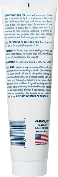 Nu-Stock All Purpose Dog & Horse Ointment, 12-oz
