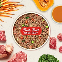 Stella & Chewy's FreshMade Frozen Fresh Grain-Free Beefy-Licious Dog Food, 16-oz pouch, 4 count slide 2 of 9
