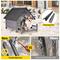Show in main carousel: Aivituvin AIR80 Heated Wooden Dog House, Gray, Medium slide 7 of 8