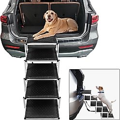 SMONTER Portable Stairs Dog Ladder Ramp, 5 Step