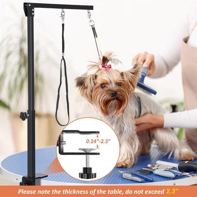 Show full view: SMONTER Dog Grooming Adjustable Arm & Clamp, Black slide 4 of 8