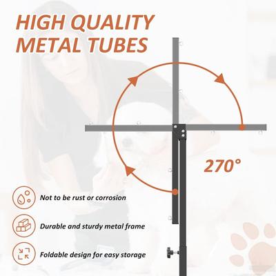 Show full view: SMONTER Dog Grooming Adjustable Arm & Clamp, Black slide 5 of 8