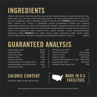 Purina Pro Plan Sport Performance All Life Stages High-Protein 30/20 Chicken & Rice Formula Dry Dog Food