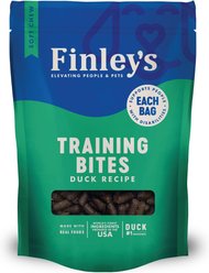Finley's Barkery Duck Recipe Soft Chew Training Bites Dog Treats, 5-oz bag