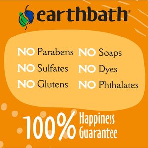 Earthbath Fragrance Free Hypoallergenic Cat & Dog Eye Wipes, 30 count