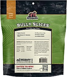 Redbarn Naturals Bully Slices French Toast Flavor Beef Dog Treats, 9-oz bag slide 2 of 9