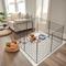 Show in main carousel: FXW Minipaws Expandable Indoor & Outdoor Dog Playpen, Black, 32-in, 8-panel slide 2 of 9