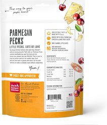 The Honest Kitchen Parmesan Pecks Duck, Parmesan & Cherry Recipe Dog Treats, 8-oz bag