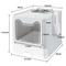 Show in main carousel: Wisfor Enclosed Cat Litter Box with Scoop slide 4 of 9