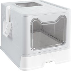 Wisfor Enclosed Cat Litter Box with Scoop slide 2 of 9