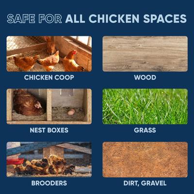 Show full view: EcoStrong Chicken Coop Odor Eliminator Spray, 1-gal jug with 32-fl oz bottle slide 3 of 7