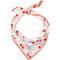 Show in main carousel: Lucy & Co. The Cheery Cherries Dog Bandana, Red, Large slide 1 of 6