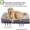 Show in main carousel: LFC PETS Waterproof Orthopedic Bolster Dog & Cat Sofa Bed with Removable Cover, Grey, X-Large slide 5 of 10