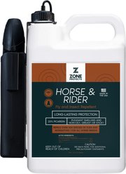 Zone Protects Horse & Rider Fly & Insect Repellent Spray, 1-gal bottle slide 1 of 5
