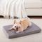 Show in main carousel: LFC PETS Orthopedic Memory Foam Dog & Cat Bed with Removable Cover, Grey, Medium slide 1 of 10