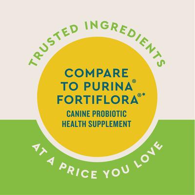 Show full view: VetIQ Chicken Flavored Probiotic Powder Supplement for Dogs & Puppies, 30 count slide 7 of 9