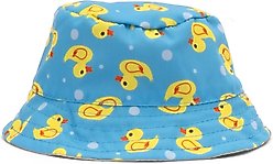 The Worthy Dog Rubber Duck Bucket Dog Hat, Blue, X-Large slide 2 of 3