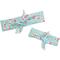 Show in main carousel: The Worthy Dog Watercolor Floral Dog Bandana, Teal, Small slide 4 of 4