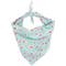 Show in main carousel: The Worthy Dog Watercolor Floral Dog Bandana, Teal, Small slide 1 of 4