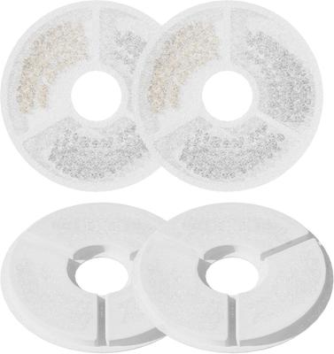 Show full view: PATPET Pet Water Fountain Replacement Filters, 4 pack slide 5 of 7