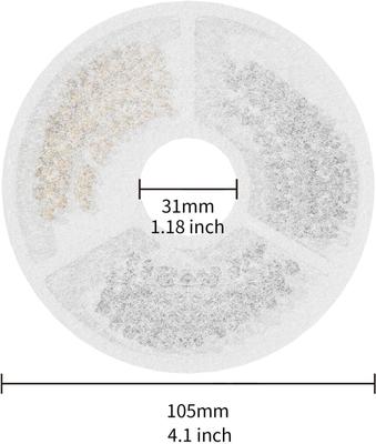 Show full view: PATPET Pet Water Fountain Replacement Filters, 4 pack slide 6 of 7