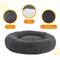 Show in main carousel: LFC PETS Calming Anti-Anxiety Donut Dog & Cat Bed, Dark Grey, Medium slide 4 of 8