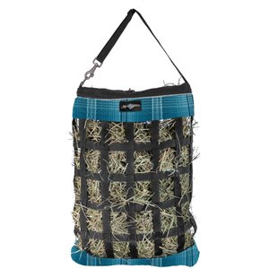Kensington Protective Products 1 Flake Slow Feed Horse Hay Bag with Rim, Atlantis, Large