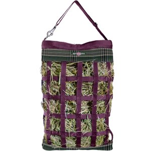Kensington Protective Products 1 Flake Slow Feed Horse Hay Bag with Rim, Imperial Jade, Large