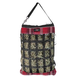Kensington Protective Products 1 Flake Slow Feed Horse Hay Bag with Rim, Merlot, Large